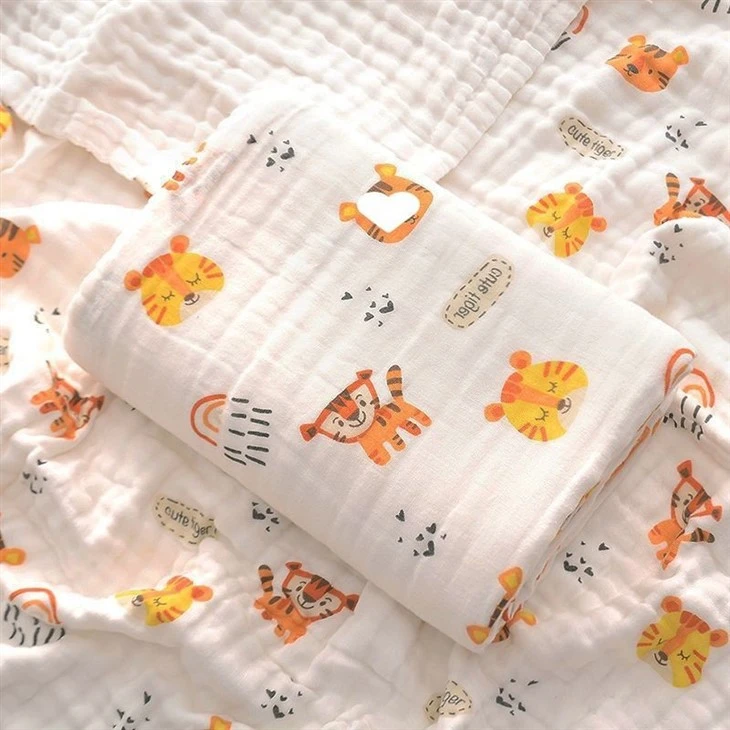 printed baby blanket