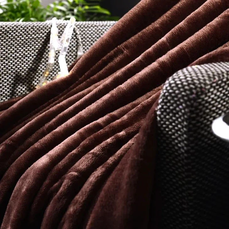 coral fleece throw blanket