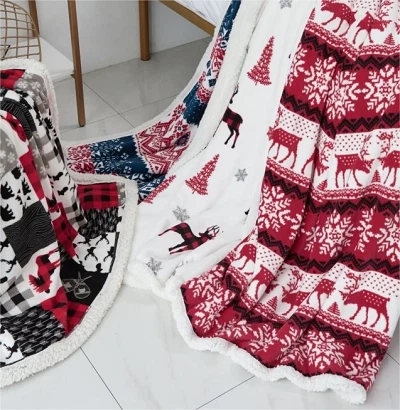 Decorations Sherpa Blanket
